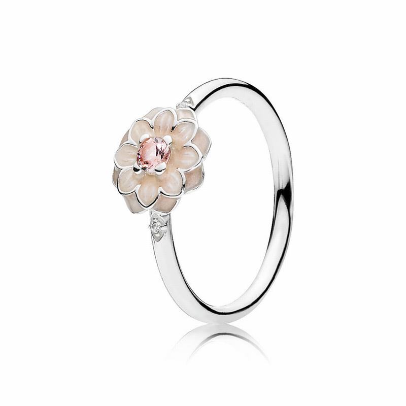 Pandora Blooming Dahlia Stackable Ring NZ Sale, Sterling Silver (271305-ZCV)